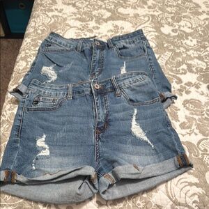 KanCan Denim Shorts- Selling both together